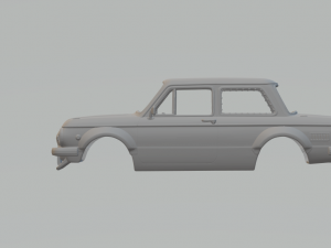 ZAZ 968 CUSTOM Model Cetak 3D