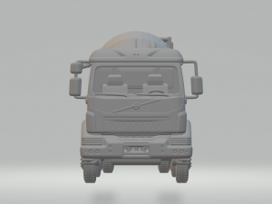Volvo vm 8x4 mixer Model Cetak 3D