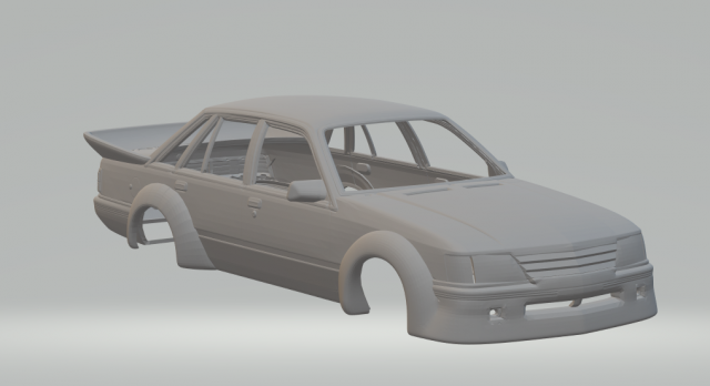 Holden vk 84 3D Print Model .c4d .max .obj .3ds .fbx .stl .blend 