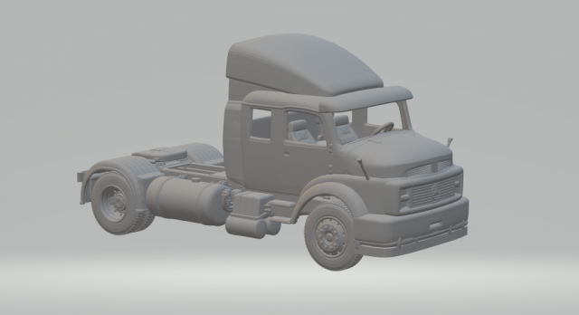 Mercedes benz 1934 Modelo de Impressão 3D .c4d .max .obj .3ds .fbx .stl .blend 