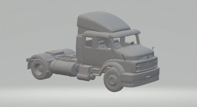Mercedes benz 1934 3D Print Model .c4d .max .obj .3ds .fbx .stl .blend 
