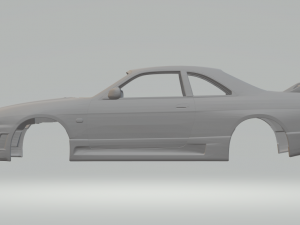 Nissan Skyline R33 Nismo 3D 프린트 모델