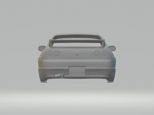 Nissan Skyline R33 Nismo 3D 프린트 모델