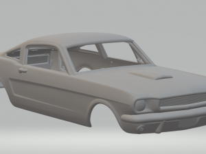 Mustang mk1 3D Print Model