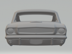 Mustang mk1 3D Print Model