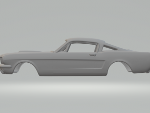 Mustang mk1 3D Print Model