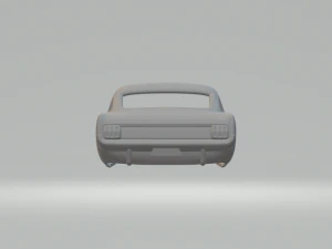 Mustang mk1 3D Print Model