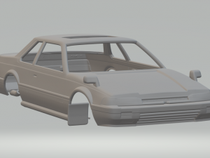 Honda prelude mk2 3D-printmodel