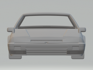Honda prelude mk2 3D Print Model
