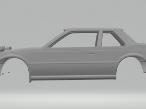 Honda prelude mk2 3D Print Model