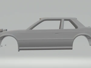 Honda prelude mk2 3D Print Model