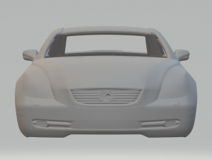 Lexus sc 2007 3D Print Model