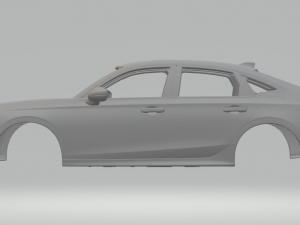 Honda integra cn Modelo de Impressão 3D