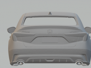 Honda integra cn Modelo de Impressão 3D