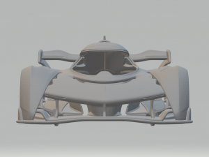 Mclaren solus gt 2023 3Dプリントモデル
