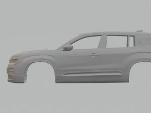 Jeep Avenger 3D प्रिंट मॉडल