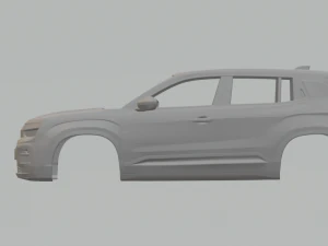 Jeep Avenger 3D Print Model