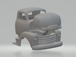 Gmc coe cabin 3D Baskı Modeli