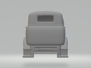 Gmc coe cabin 3Dプリントモデル