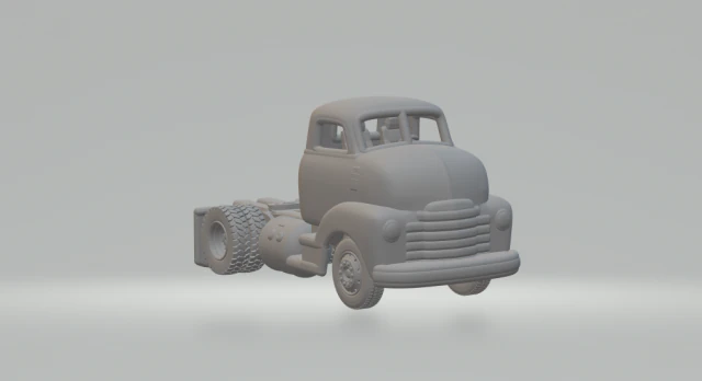 Gmc coe 3D Print Model .c4d .max .obj .3ds .fbx .stl .blend 