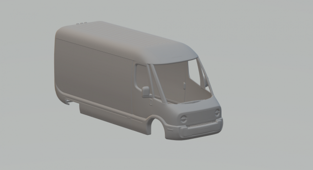 Amazons Rivian Prime Electric Modello di stampa 3D .c4d .max .obj .3ds .fbx .stl .blend 