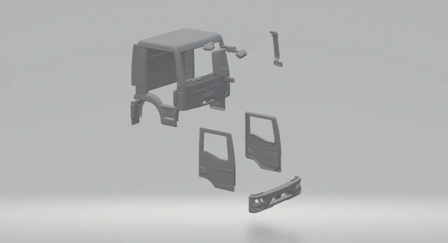 Man tgl cabin 3D Print Model .c4d .max .obj .3ds .fbx .stl .blend 