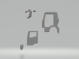 Man tgl cabin 3D प्रिंट मॉडल