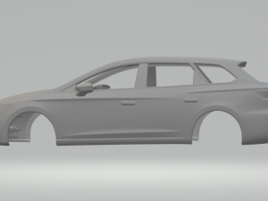Seat leon st Model Cetak 3D