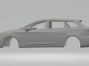 Seat leon st 3D Print Model