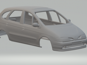 Renault scenic 3Dプリントモデル