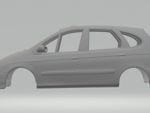 Renault scenic Modèles 3D en vedette
