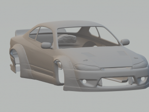 Nissan silvia s15 custom 3D-Druckmodell