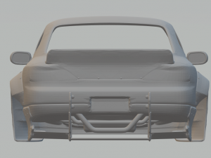 Nissan silvia s15 custom 3D Print Model