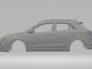 Hyundai i20 actilve 3D 打印模型