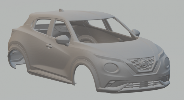 Nissan juke Model do druku 3D .c4d .max .obj .3ds .fbx .stl .blend 