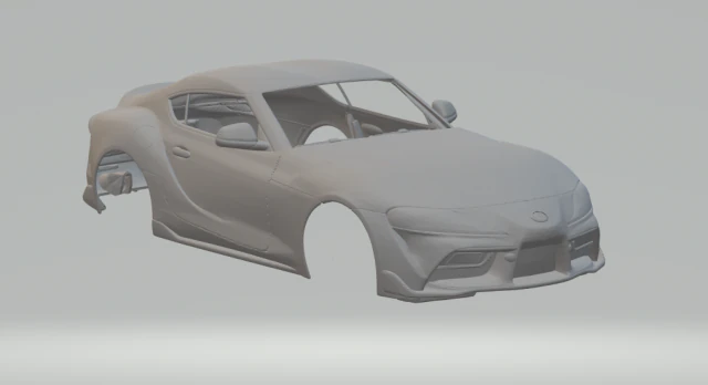 Nissan juke 3D Print Model .c4d .max .obj .3ds .fbx .stl .blend 