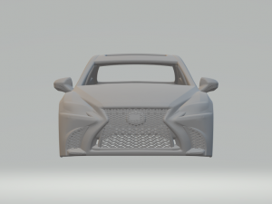 Lexus ls 500 3D-printmodel