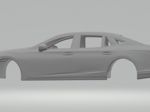 Lexus ls 500 3D-printmodel