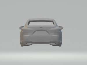 Lexus ls 500 3D-printmodel