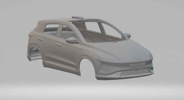 Lexus ls 500 Model do druku 3D .c4d .max .obj .3ds .fbx .stl .blend 