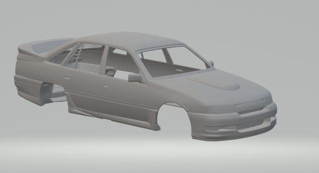 Atcc holden 3Dプリントモデル .c4d .max .obj .3ds .fbx .stl .blend 