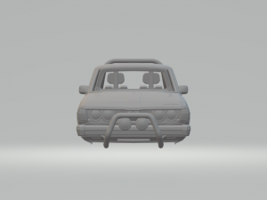 Subaru brat 3D 프린트 모델