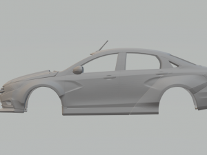 Lada vesta custom 3D Принт Модель