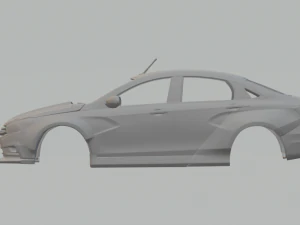 Lada vesta custom 3D Print Model