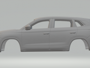 Skoda kamiq gt Modèles 3D en vedette