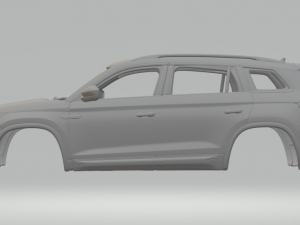 Skoda kodiak 3D Baskı Modeli