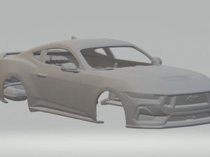 Mustang 2024 3D-printmodel