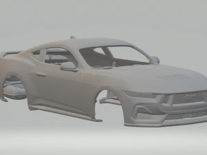 Mustang 2024 3D Druckmodell