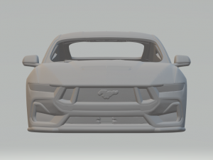 Mustang 2024 3D Принт Модель
