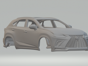 Mustang 2024 3D प्रिंट मॉडल